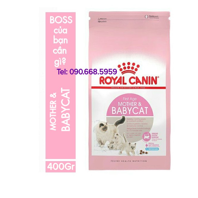 Hạt khô Canin Mother & Babycat 400g - Baby Cat