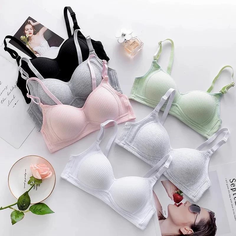 Áo ngực nữ sinh không gọng đệm mỏng cup ngực nhỏ phom ôm không hở viền A15