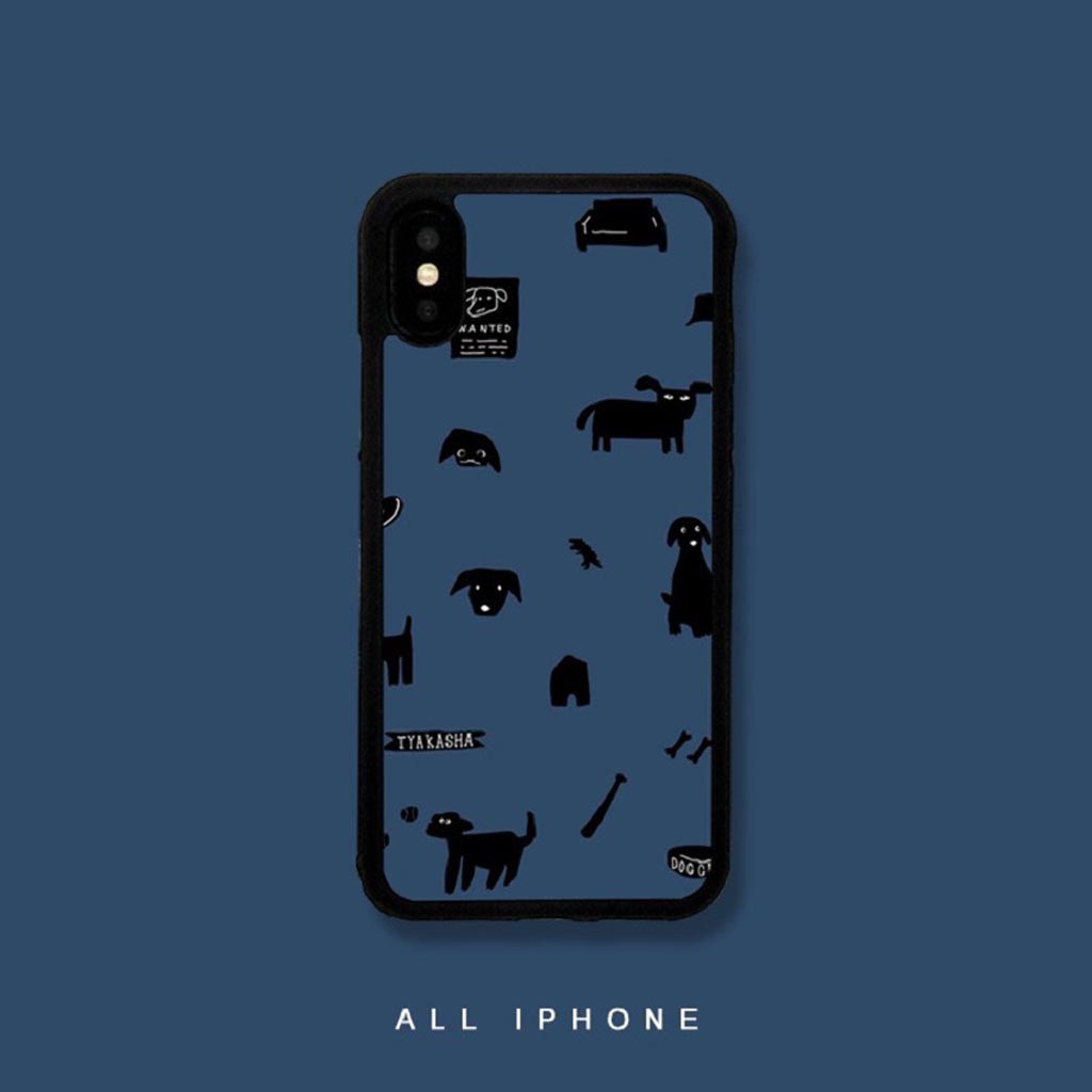 Ốp Lưng Iphone Cao Cấp Full Viền Chống Sóc Chống Bẩn Chó Đen Dành Cho Tất Cả Dòng Iphone từ 6 đến 11promax | BigBuy360 - bigbuy360.vn