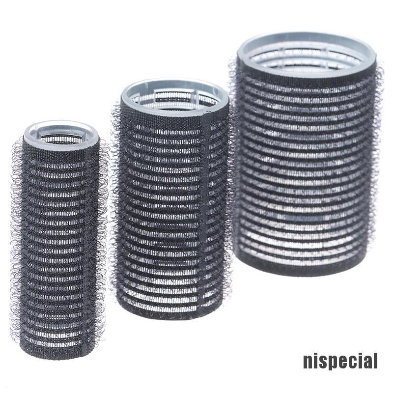 Ống Uốn Tóc Tự Dính Chuyên Nghiệp Nhiều Kích Cỡ Màu Đen Tùy Chọn
