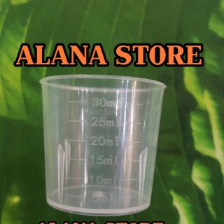 Cốc đong nhựa 30ml