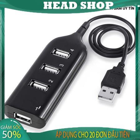 Bộ chia USB HUB 4 port USB 2.0 giá rẻ mẫu 1 HEAD SHOP