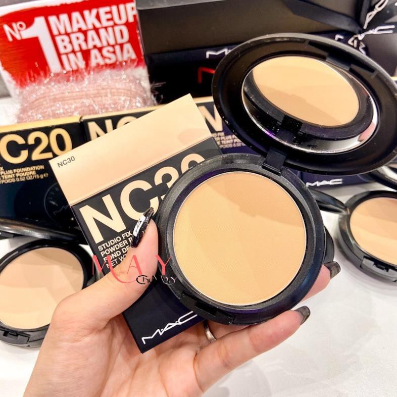 Phấn Phủ Kiểm Dầu Che Phủ Khuyết Điểm Hoàn Hảo MAC Studiofix Powder Plus Các Mầu