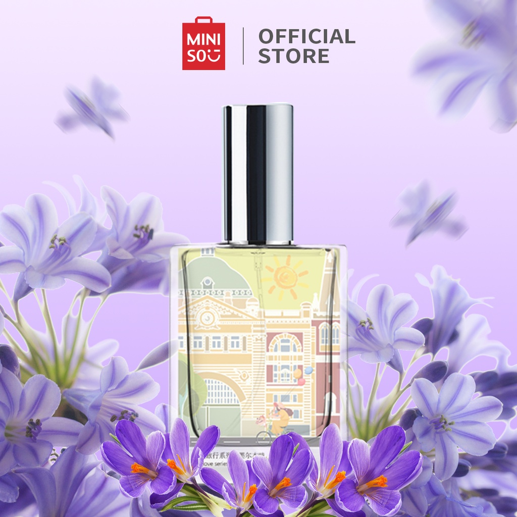 Nước hoa nữ mini On The Way X Miniso thơm lâu ngọt ngào quyến rũ 15ml