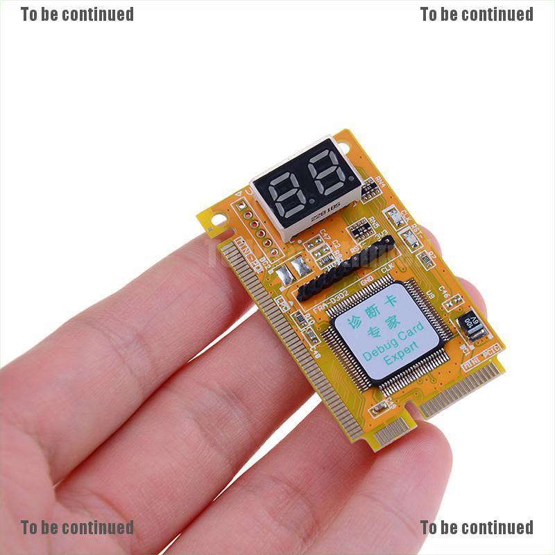 Card Chẩn Đoán Mini Pci-E Lpc Pc 3 Trong 1