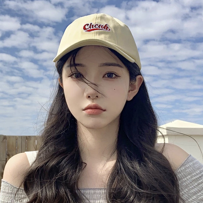 Nón Lưỡi Trai Mềm Thêu Chữ Phong Cách Hàn Quốc