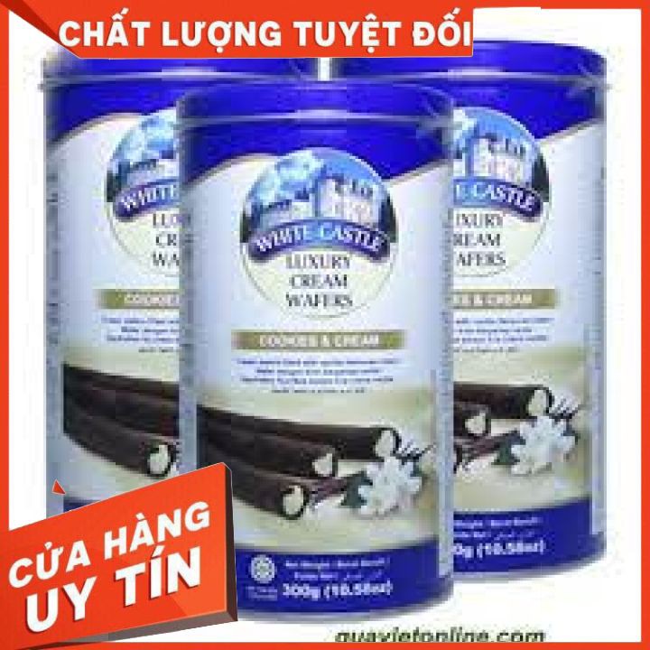 BÁNH QUẾ WHITE CASTLE  lon 300gram- Siêu Rẻ- Ăn Là Ghiền