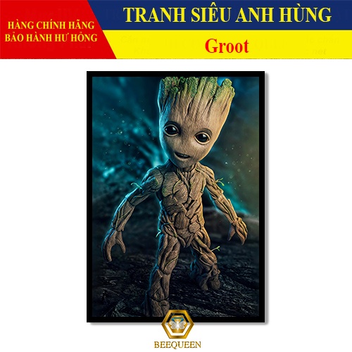 [MS1-25] Tranh Siêu Anh Hùng Người Cây - Groot