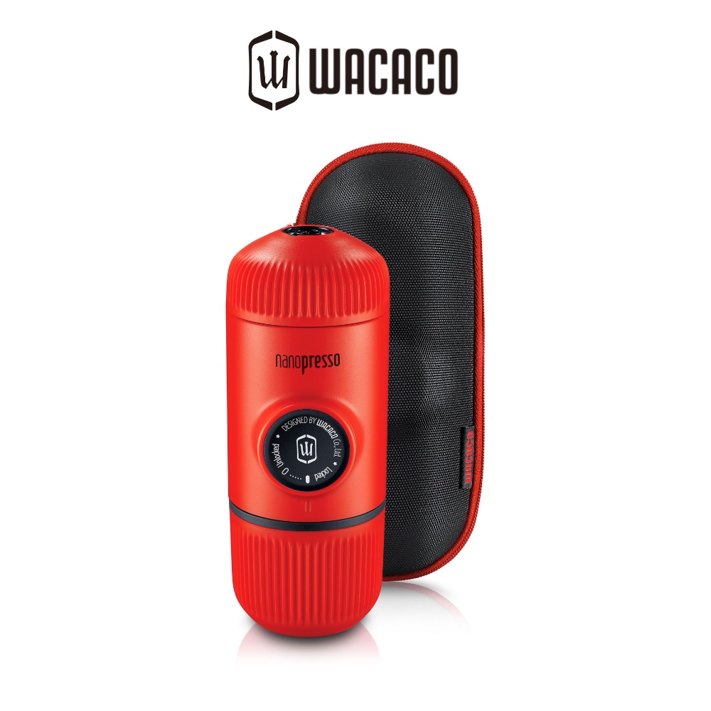 Máy pha cà phê ép tay Wacaco Nanopresso Lava Red