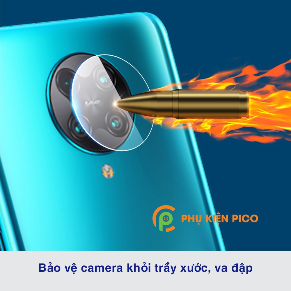 Cường lực camera Redmi K30 Pro chính hãng Monqiqi độ cứng 9H trong suốt bộ 2 chiếc - Dán camera Xiaomi Redmi K30 Pro