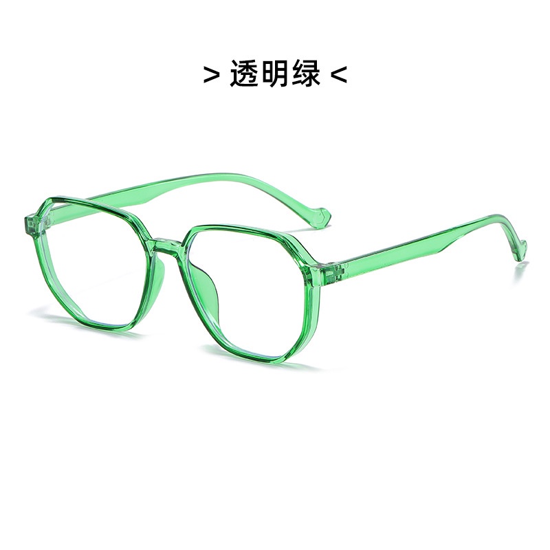 Mắt kính chống tia UV gọng nhựa trong suốt thời trang