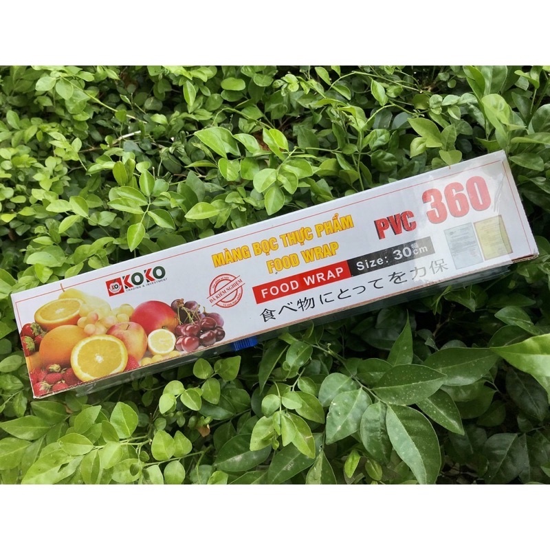 Màng bọc thực phẩm KoKo Food wrap siêu dai khổ 30cm