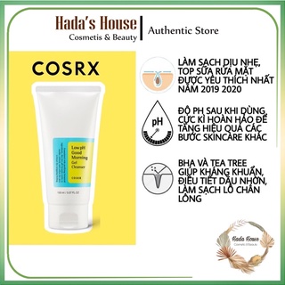 Sữa Rửa Mặt Cosrx Low PH Good Morning Gel Cleanser srm cosrx Chính hãng