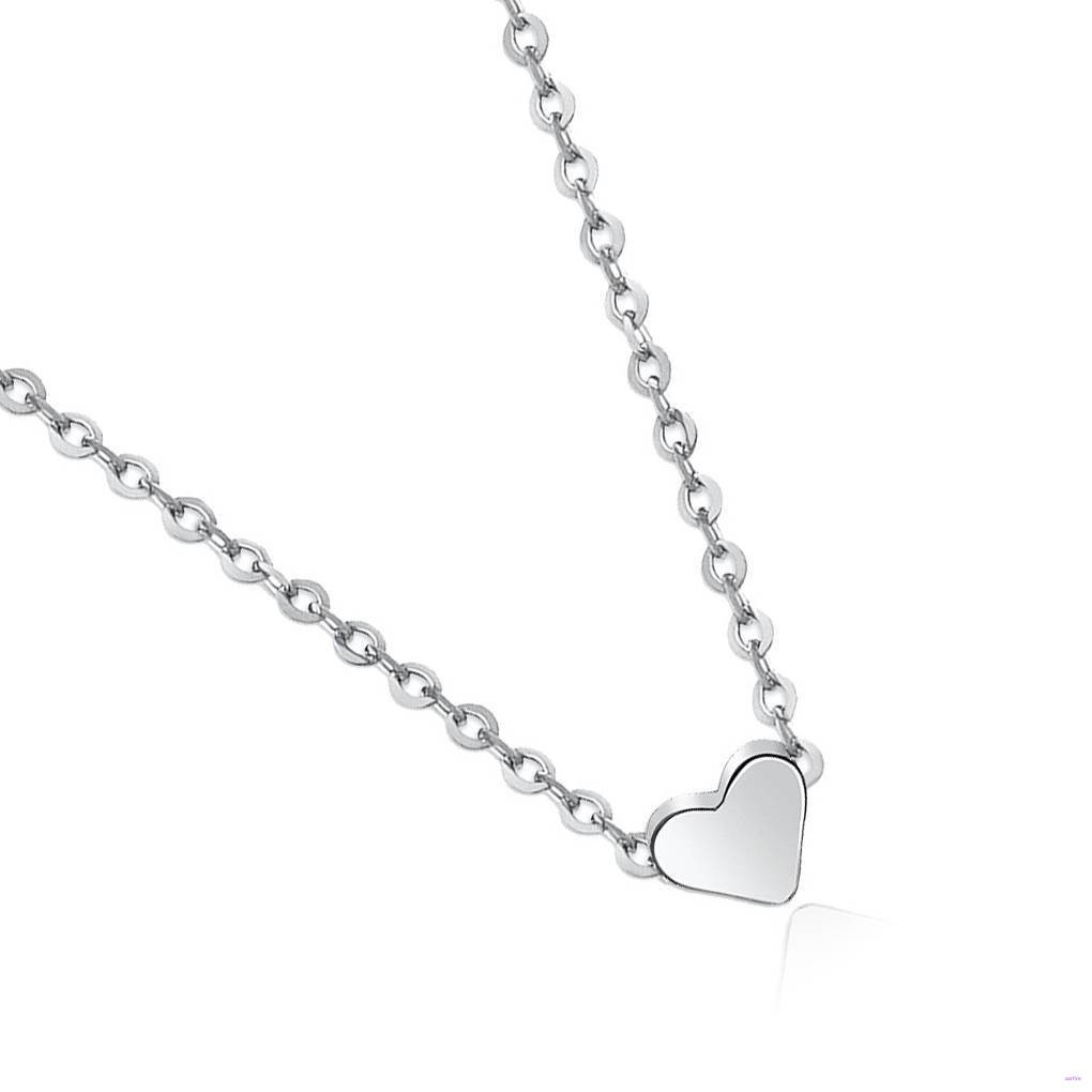 Dây chuyền hợp kim mặt hình trái tim xinh xắn cho nữ