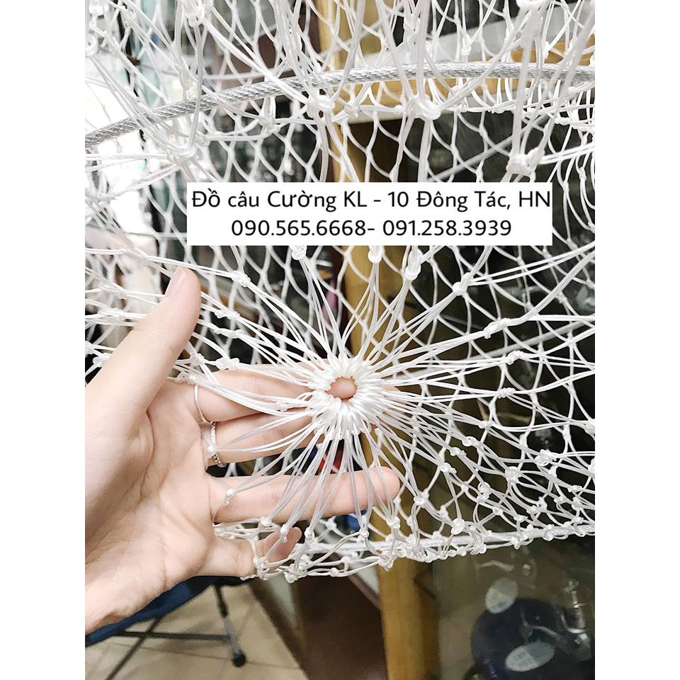 Giỏ đựng cá dù trắng nhiều tầng