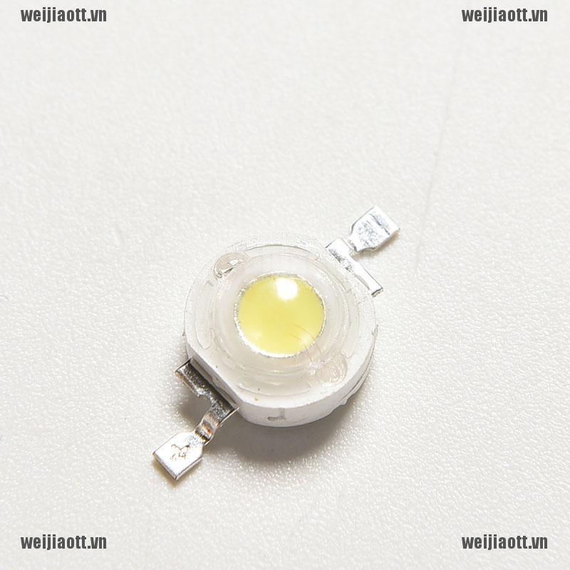 Bộ 10 chip đèn LED smd màu trắng 1w