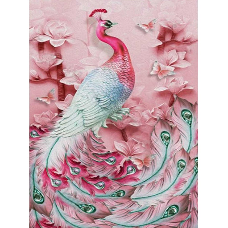 Tranh kim cương 30 * 40cm Tự làm tranh đá hoạt hình