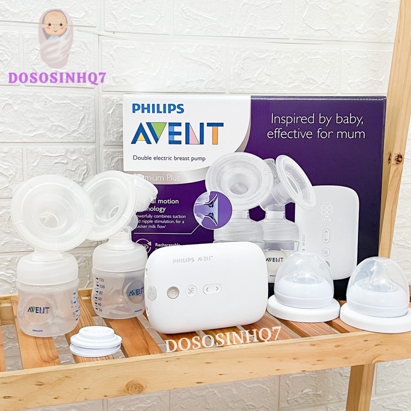 Máy hút sữa điện đôi Philips AVENT Eureka Plus - Bảo hành 24 tháng