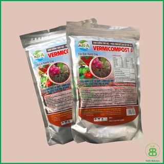 Phân Trùn Quế Dạng Viên Vermicompost, Bón Hoa Lan, Cây Trồng Trong Chậu