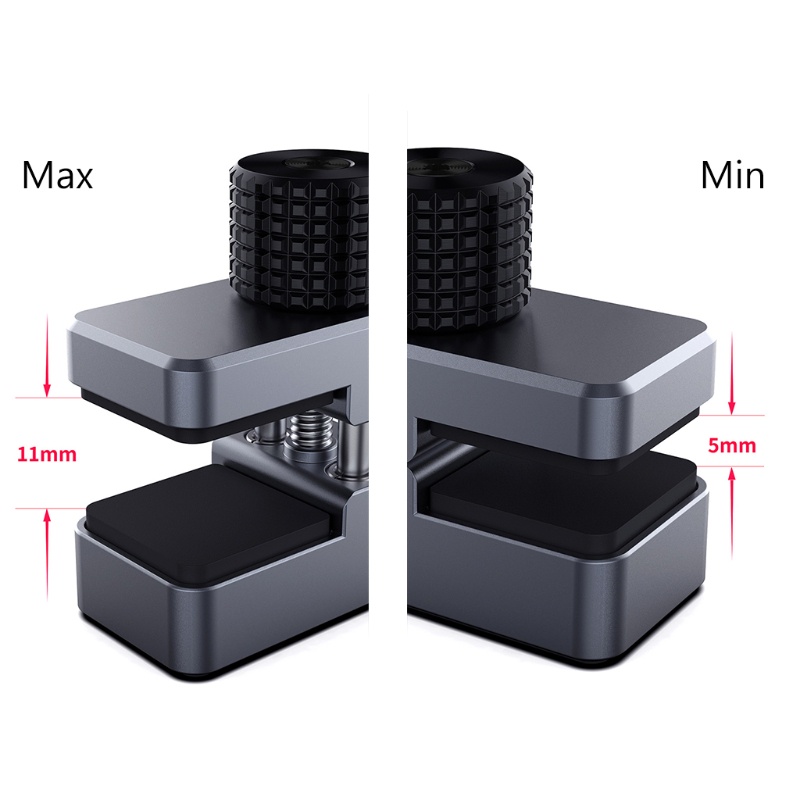 Set 4 Kẹp Kim Loại Cố Định Màn Hình LCD / Điện Thoại / Máy Tính Bảng