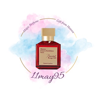 Nước hoa dùng thử mfk baccarat rouge 540 extrait test 10ml/20ml