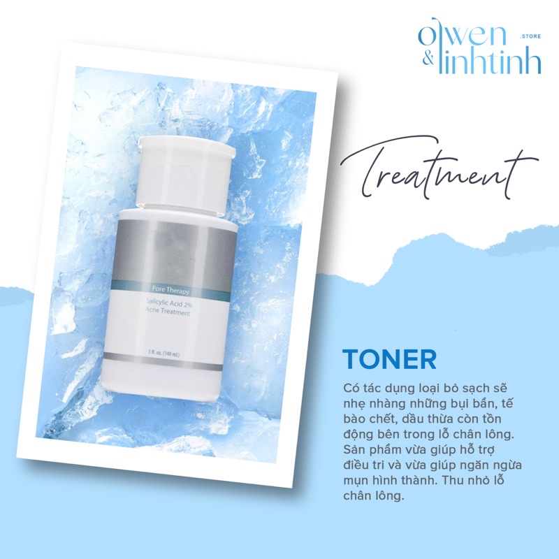 Toner 148ml an toàn, tẩy tế bào chết, giảm nhờn, se khít lỗ chân lông