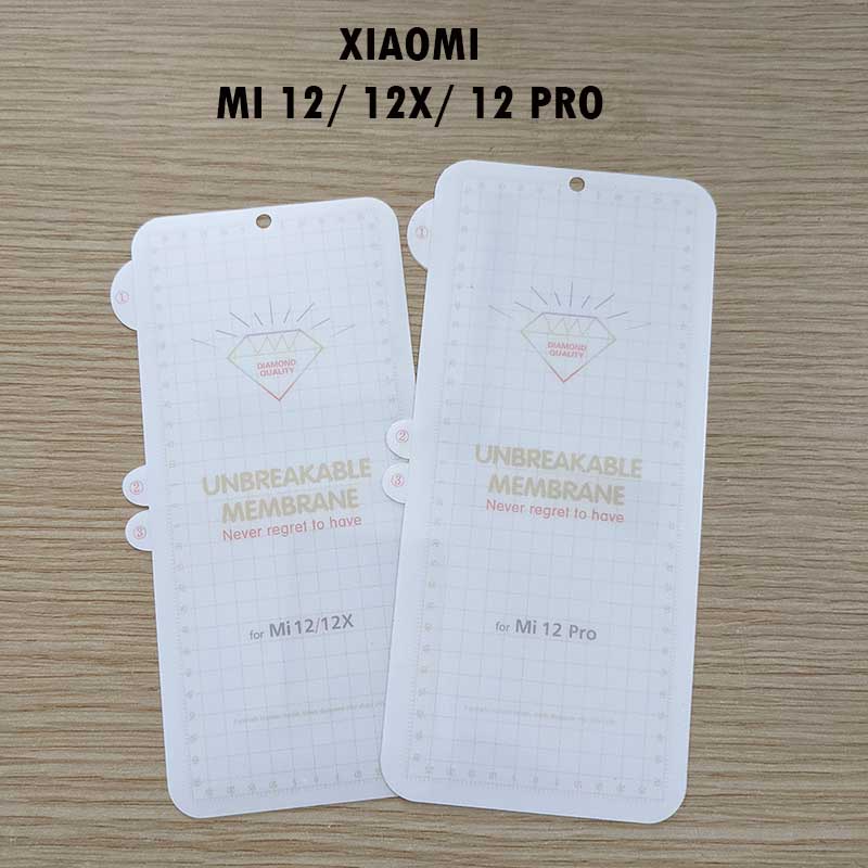 Miếng Dán Dẻo Ppf Xiaomi Mi 12/ 12X/ 12 Pro Chống Xước Màn Hình