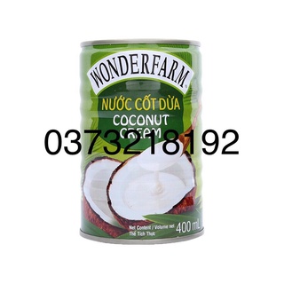 Nước cốt dừa Wonderfarm 400ml
