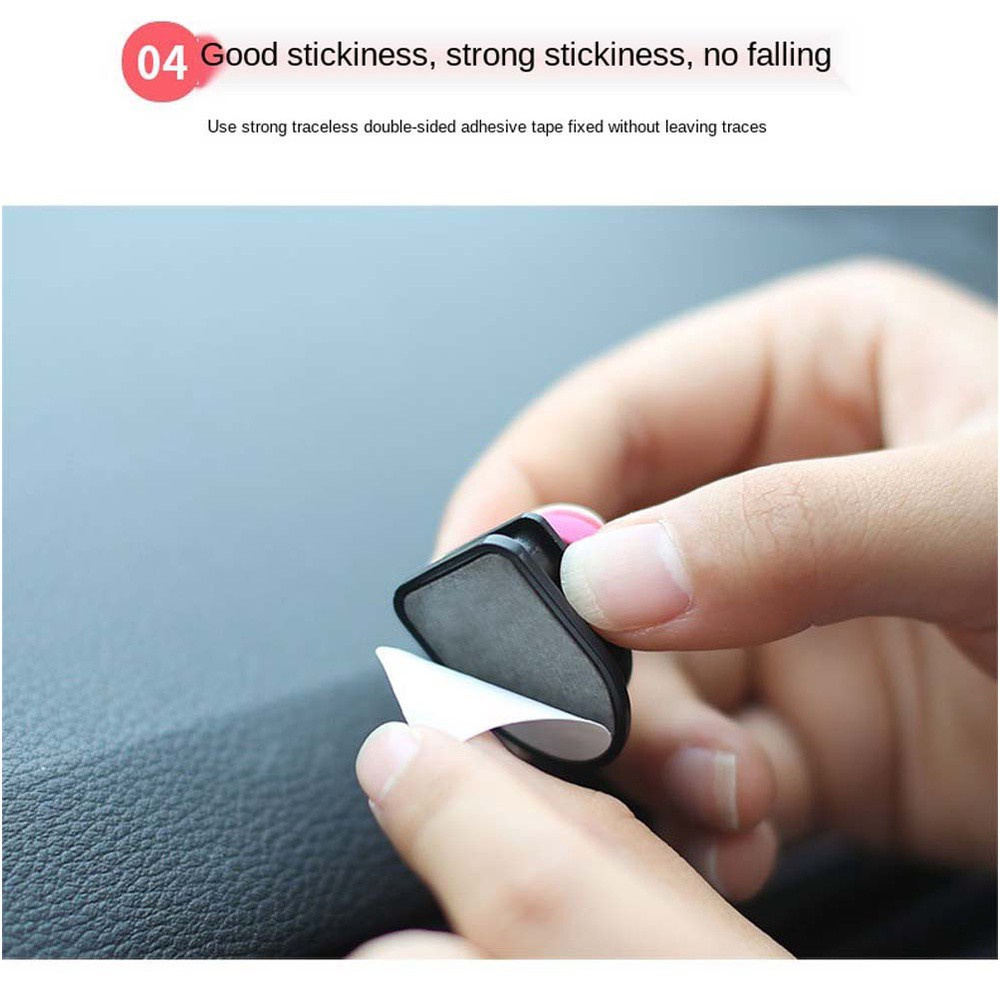 Móc Treo Đồ Đa Năng Kiểu Dáng Hoạt Hình Xinh Xắn Cho Xe Ô Tô