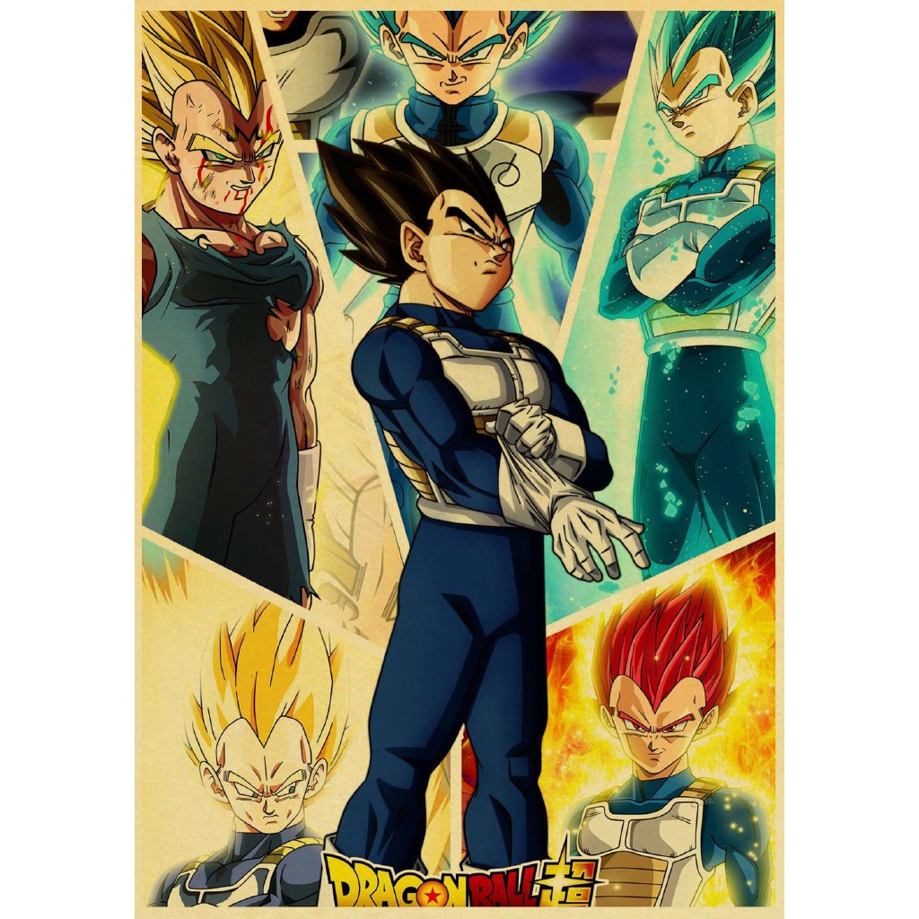 Poster Phim dragon ball Treo Tường Trang Trí