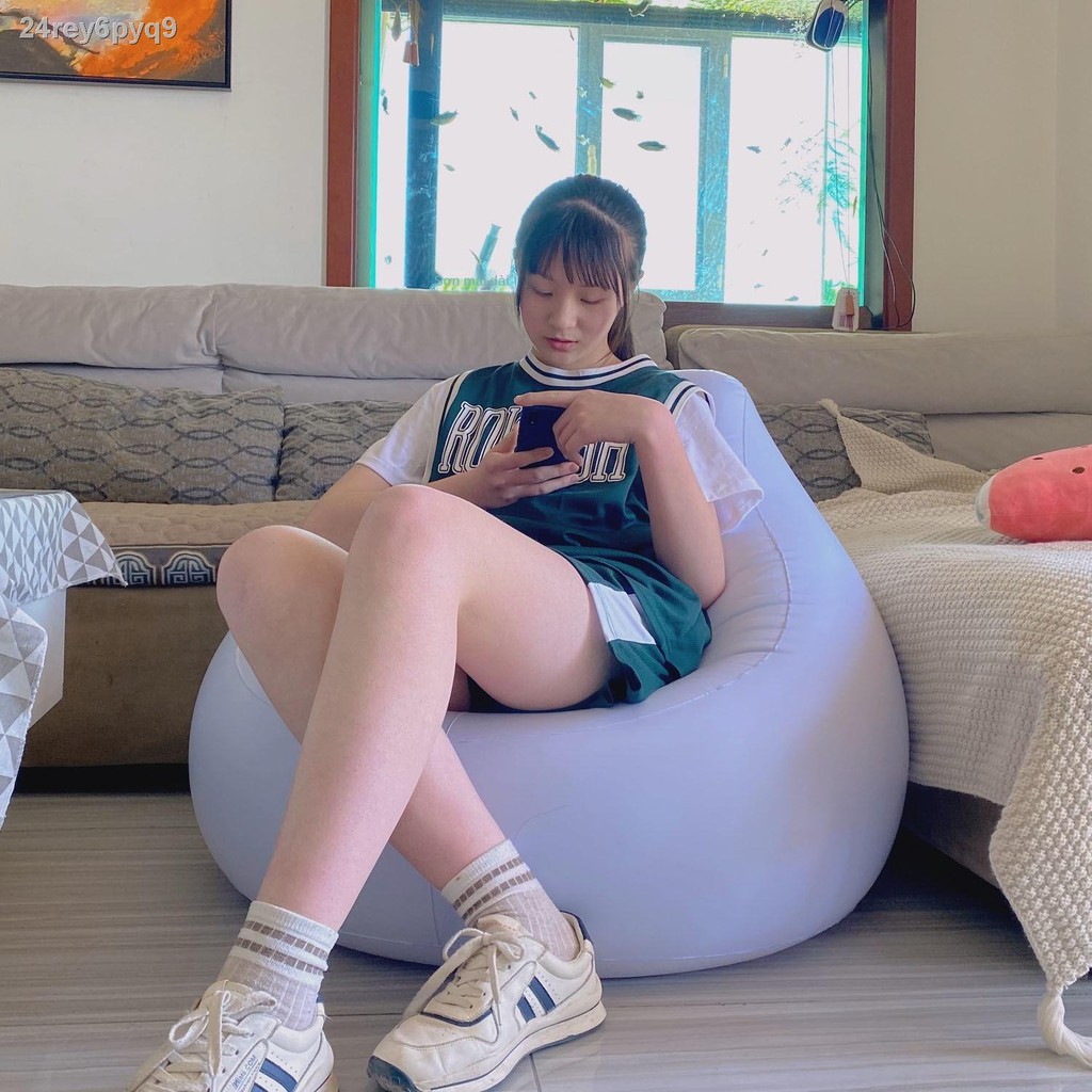 Người nổi tiếng trên Internet ghế sofa trắng bơm hơi nghệ thuật ngoài trời duy nhất, nhà máy sản xuất đạo cụ chụp