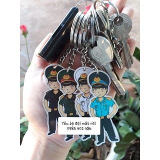 Móc khóa bộ đội