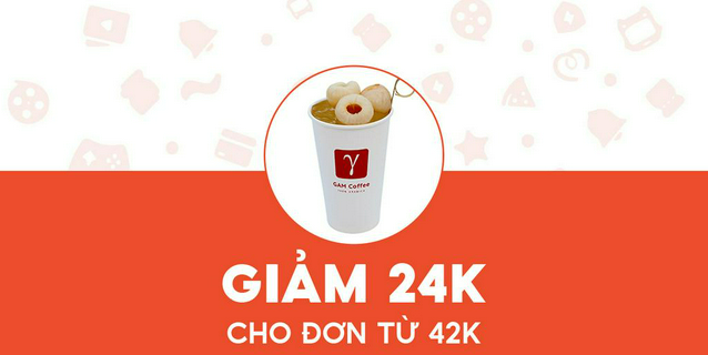 [Scan & Pay] - Gam Coffee - Giảm 24K cho Trà Oolong