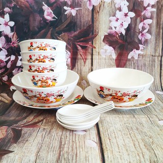 bộ chén tô dĩa sứ - chén tô dĩa sứ