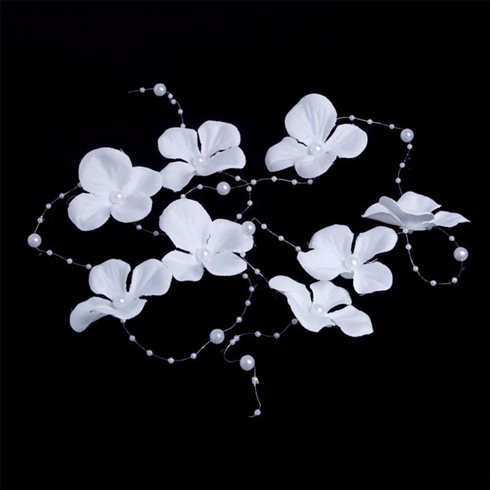 Băng đô cài tóc đính hạt ngọc trai kiểu dáng thời trang