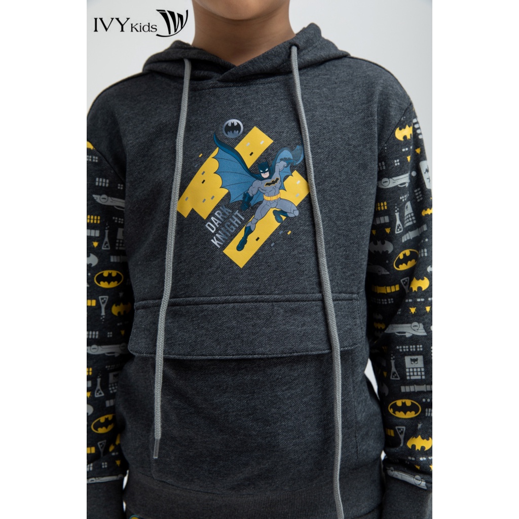 Áo thun Dark Knight bé trai IVY moda MS 59K1188