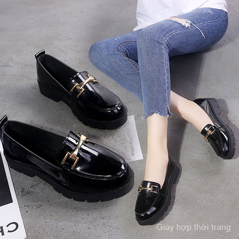 British style anti-slip loafers size 30-46 41