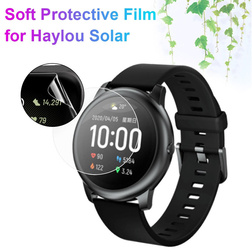 CLEAR HAYLOU Set 2 Miếng Dán Màn Hình Trong Suốt Chống Trầy Cho Điện Thoại