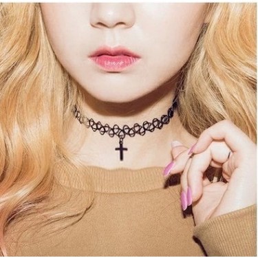 Vòng cổ Choker trang sức phong cách thời trang Hàn Quốc đẹp độc rẻ sang chảnh sexy mùa hè 2017