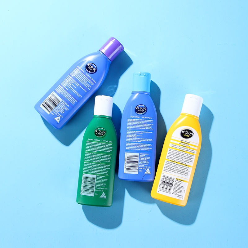 SELSUN Dầu Gội Đầu Kiềm Dầu Chống Gàu 200ml