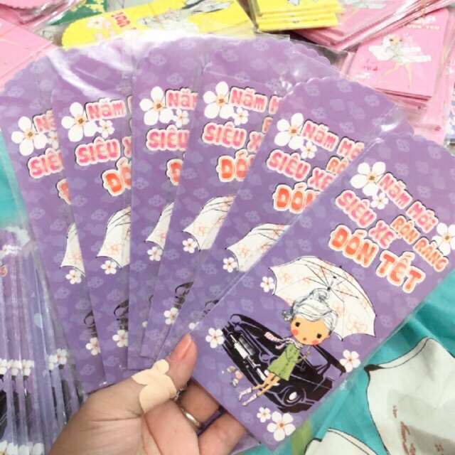 1k 1 cái túi li xi giao mẫu ngẫu nhiên
