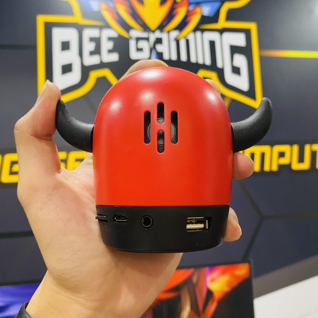 Loa không dây mini - Monster (Bluetooth 2.0 / USB / Hỗ trợ cắm thẻ nhớ / Bass ấm)