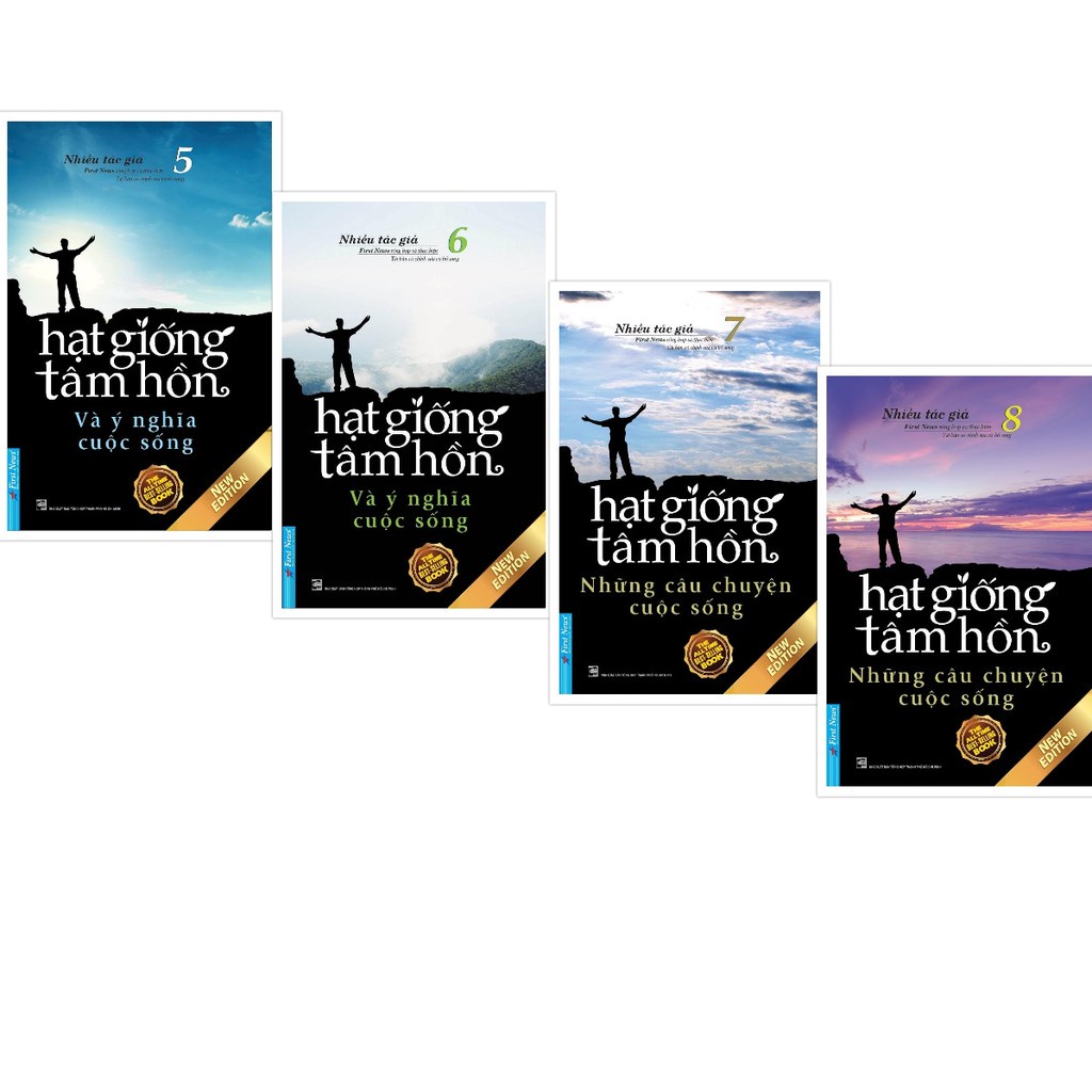 Sách - Combo Hạt giống tâm hồn (Và ý nghĩa cuộc sống 5 &amp; 6, Những câu chuyện cuộc sống 7 &amp; 8) - FirstNews Tặng Kèm Bookm