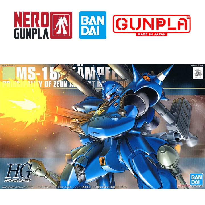 Mô Hình Lắp Ráp Bandai Gunpla HG UC 1/144 MS-18E Kampfer