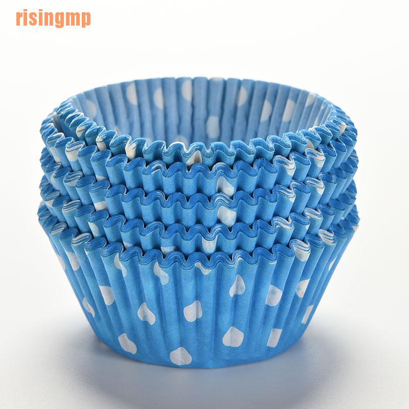 Bộ 100 Giấy Nướng Bánh cupcake Tiện Dụng