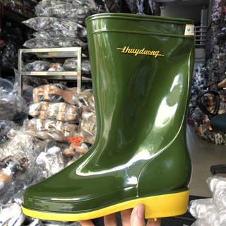 Ủng đi mưa cao su Cao cấp bền đẹp giá rẻ, Ủng bảo hộ lao động Thuỳ Dương chính hãng