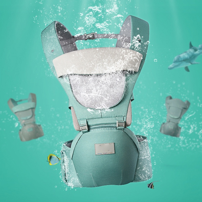 Đai Địu Em Bé Thiết Kế Đeo Hông Tiện Dụng Cho Đi Du Lịch