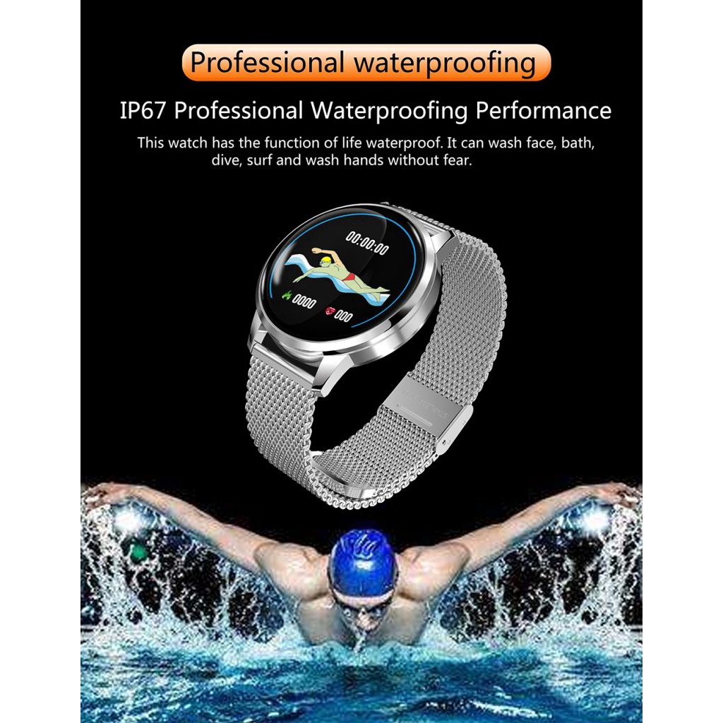 【COD】 D28 Smart Watch Ip67 Waterproof Bracelet Heart Rate Monitor Exercise Tracker sport
