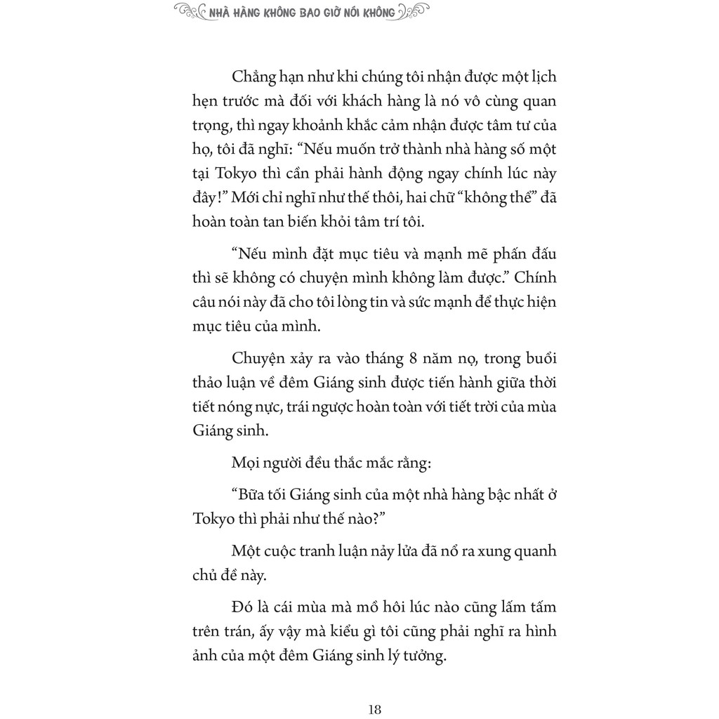 Sách - Nhà Hàng Không Bao Giờ Nói Không | BigBuy360 - bigbuy360.vn