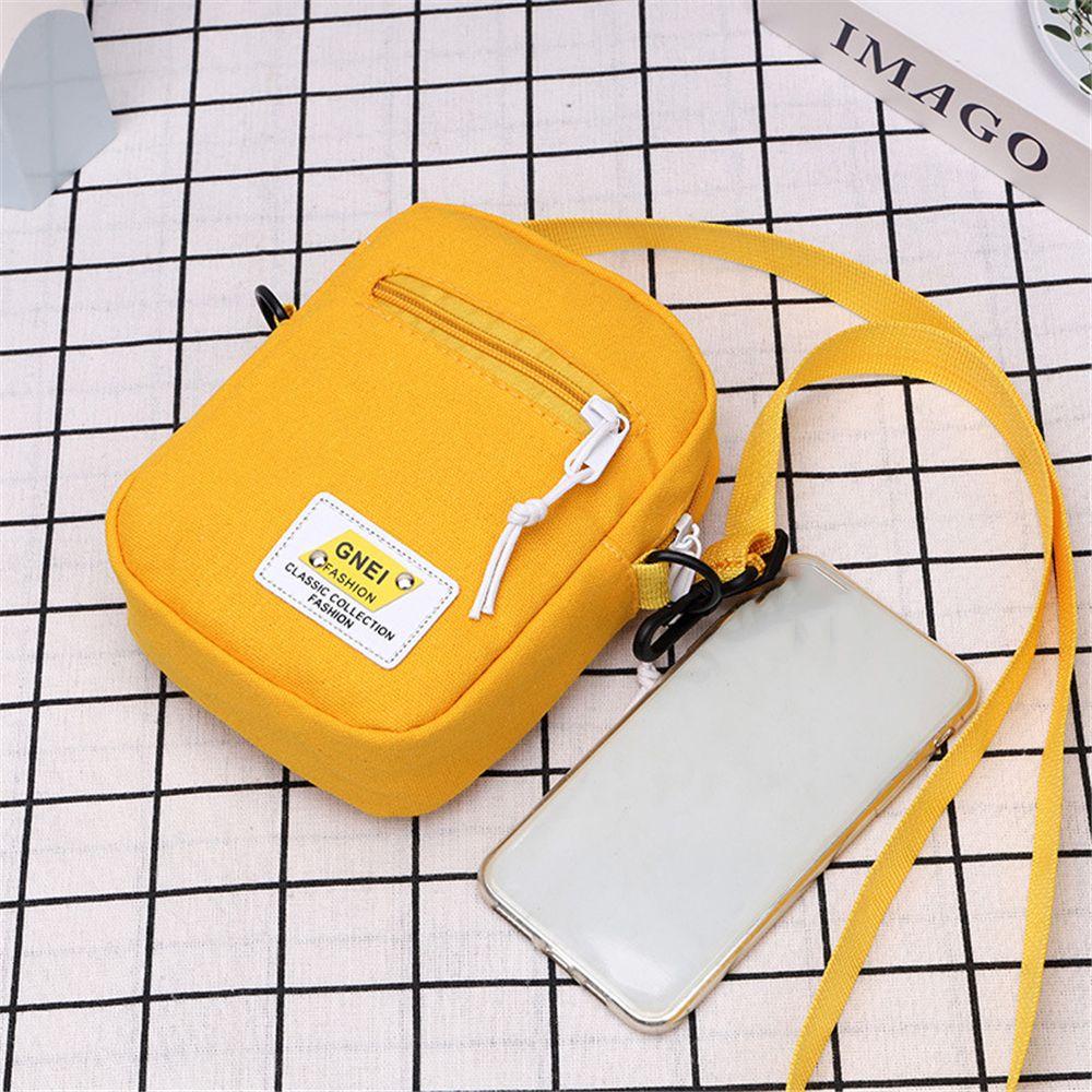 Túi Tote Nhỏ Đeo Vai Bằng Vải Bạt Dễ Thương Dành Cho Nam Nữ